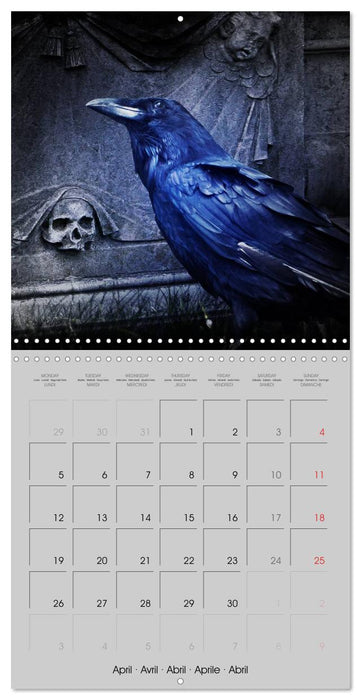 Kisses of dark dreams (CALVENDO Monthly Calendar 2027)