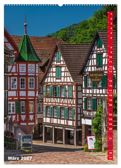 Schiltach im oberen Kinzigtal (CALVENDO Premium Wandkalender 2027)