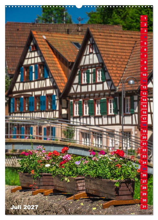 Schiltach im oberen Kinzigtal (CALVENDO Premium Wandkalender 2027)