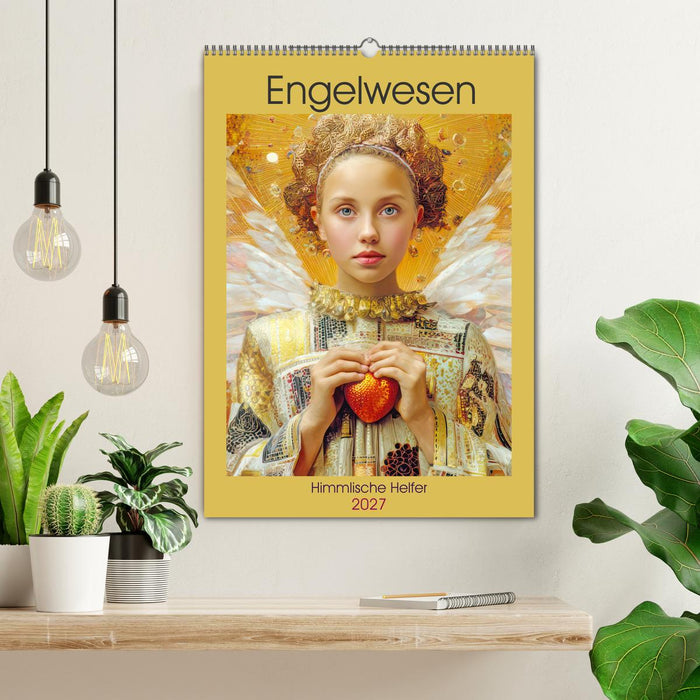 Engelwesen - Himmlische Helfer (CALVENDO Wandkalender 2027)