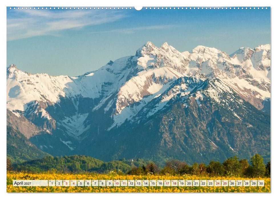 Allgäuer Alpen 2027 (CALVENDO Premium Wandkalender 2027)