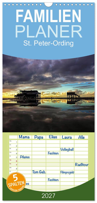 St. Peter-Ording (CALVENDO Familienplaner 2027)