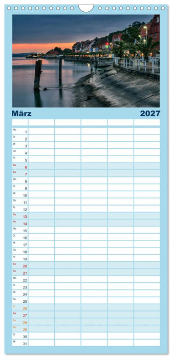 Ansichten vom Bodensee (CALVENDO Familienplaner 2027)