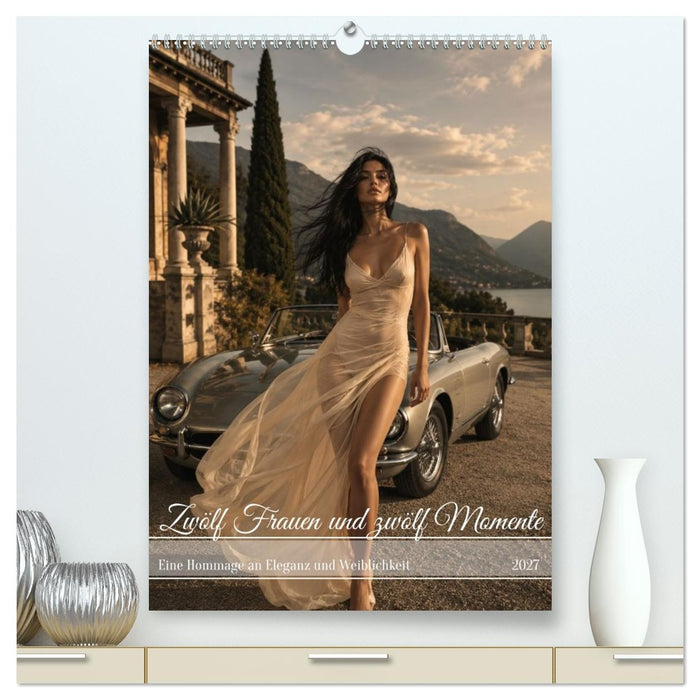 Zwölf Frauen und zwölf Momente (CALVENDO Premium Wandkalender 2027)