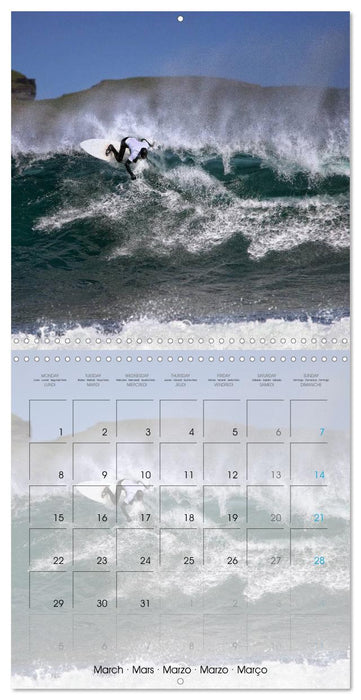 Surfing Passion (CALVENDO Monthly Calendar 2027)