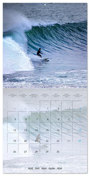 Surfing Passion (CALVENDO Monthly Calendar 2027)