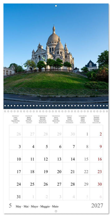 Paris Dreams Iconic Views and Hidden Corners (CALVENDO Monthly Calendar 2027)