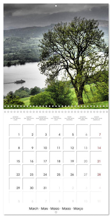 LAKE DISTRICT CUMBRIA Dramatic Art Photos (CALVENDO Monthly Calendar 2027)