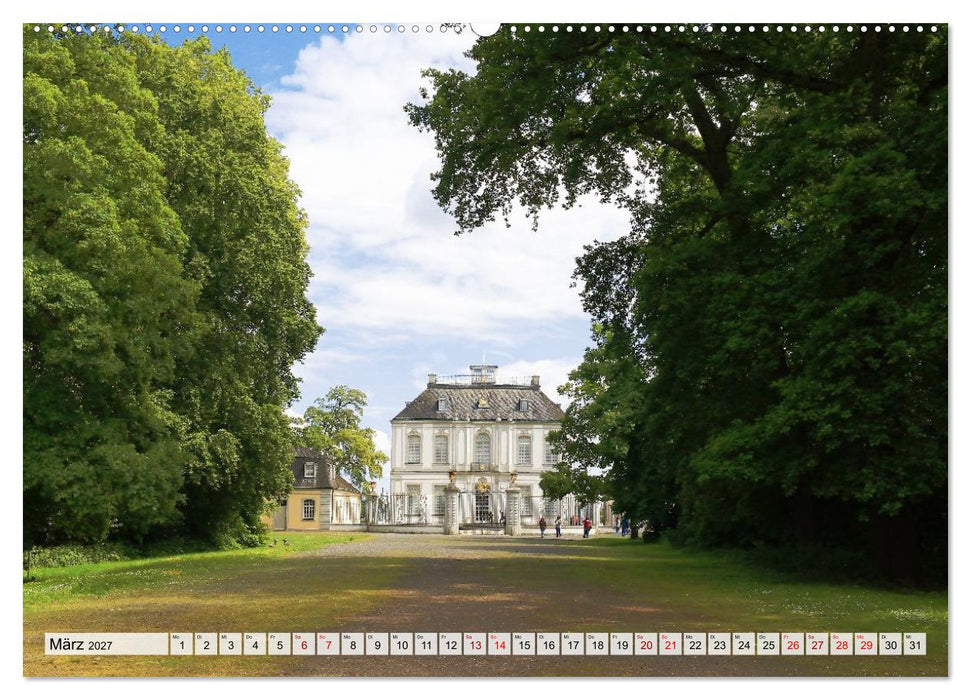 Augustusburg und Falkenlust - Zwei Schlösser im rheinischen Brühl (CALVENDO Premium Wandkalender 2027)