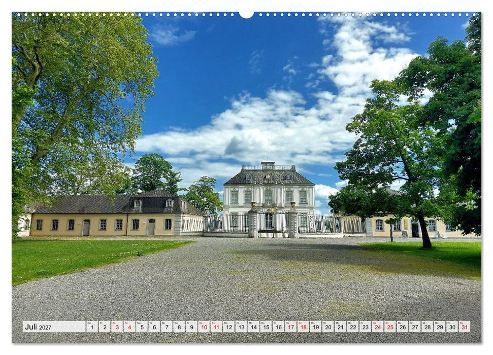 Augustusburg und Falkenlust - Zwei Schlösser im rheinischen Brühl (CALVENDO Premium Wandkalender 2027)