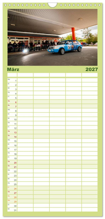 Rallye Faszination 2027 (CALVENDO Familienplaner 2027)