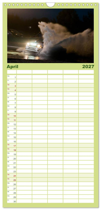 Rallye Faszination 2027 (CALVENDO Familienplaner 2027)