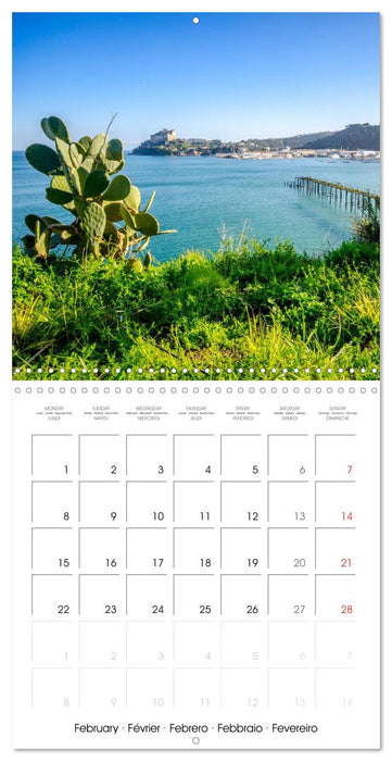 Around Naples (CALVENDO Monthly Calendar 2027)