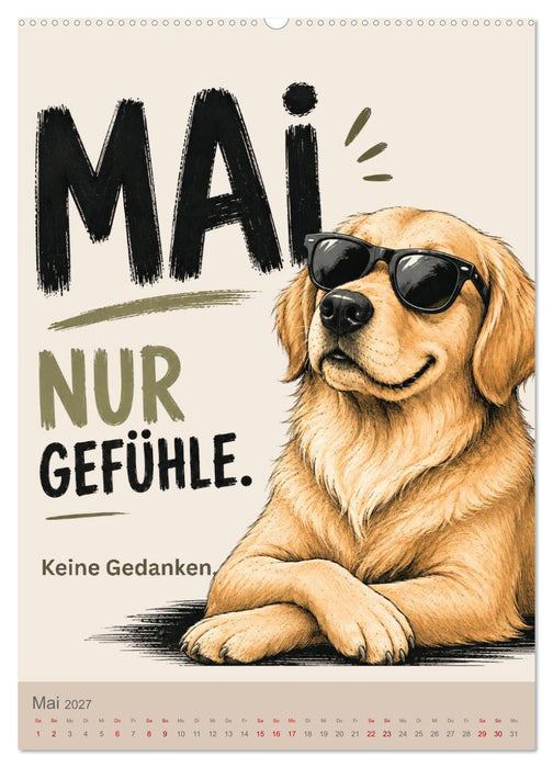 Hundechaoten Club (CALVENDO Wandkalender 2027)