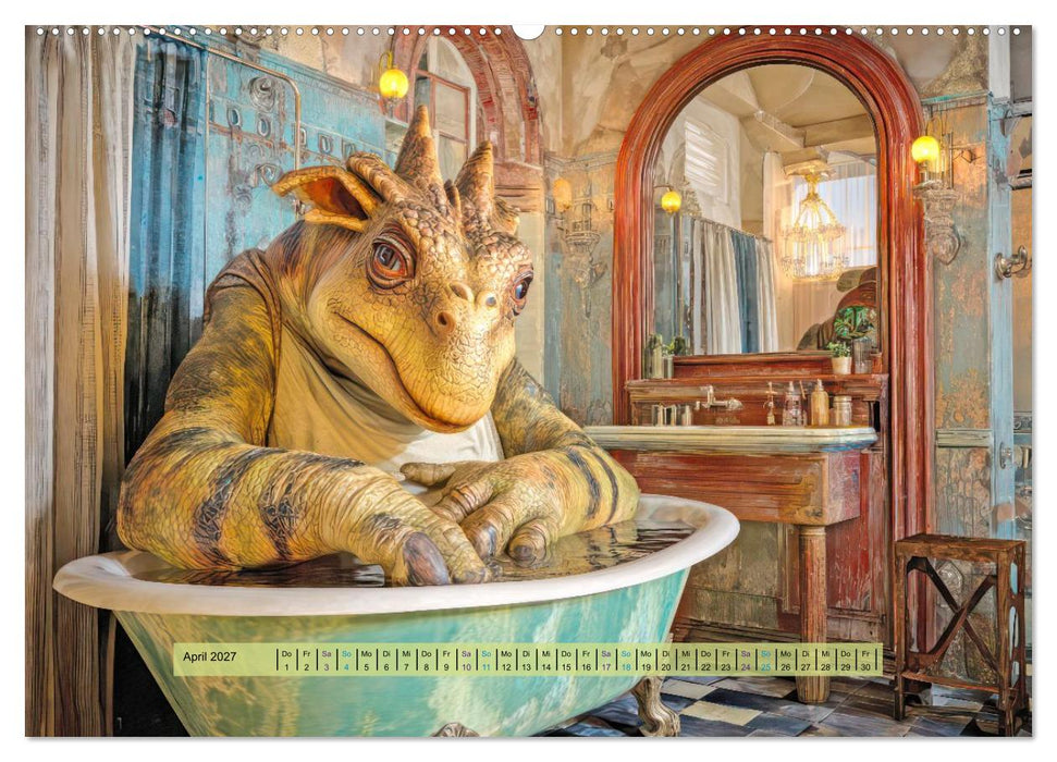 Badewannen Freaks - Humorwerke (CALVENDO Wandkalender 2027)