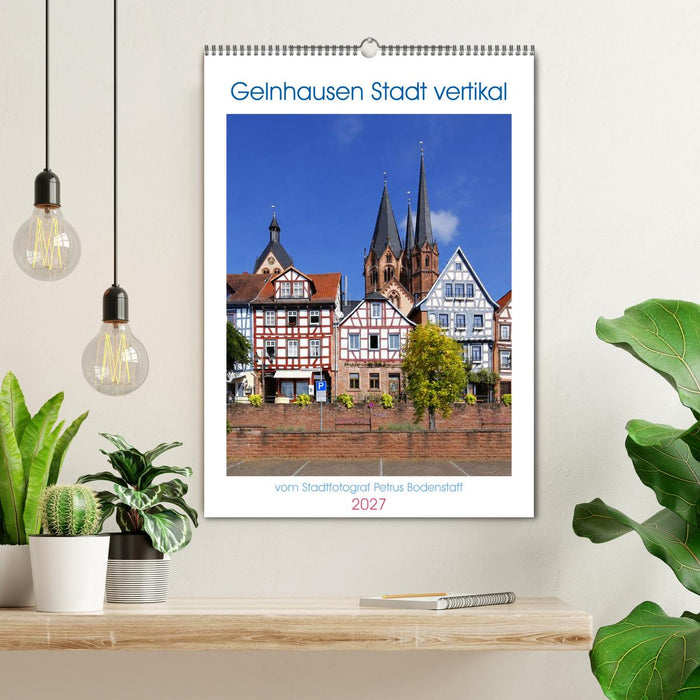Gelnhausen Stadt vertikal (CALVENDO Wandkalender 2027)