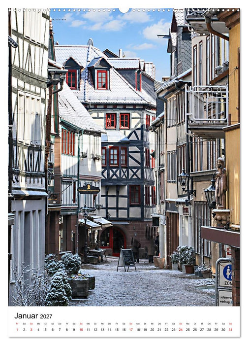 Gelnhausen Stadt vertikal (CALVENDO Wandkalender 2027)
