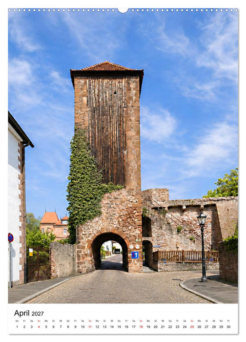 Gelnhausen Stadt vertikal (CALVENDO Wandkalender 2027)