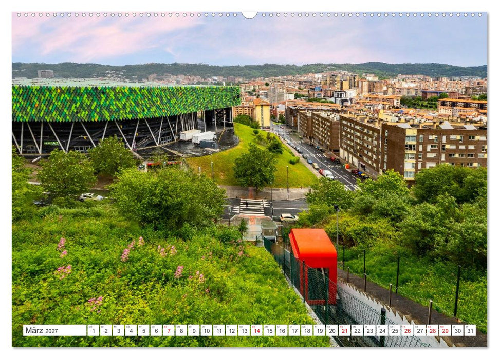 Zauberhaftes Bilbao (CALVENDO Premium Wandkalender 2027)