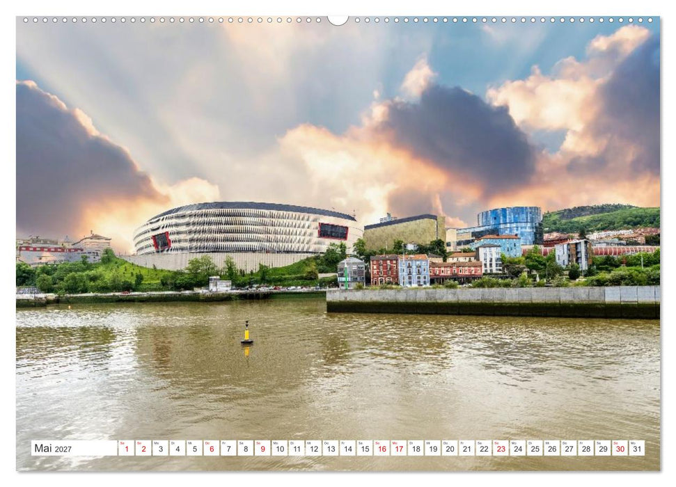 Zauberhaftes Bilbao (CALVENDO Premium Wandkalender 2027)