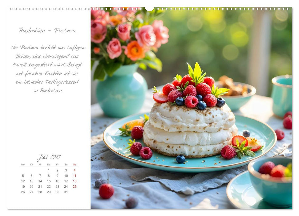Eierspeisen rund um die Welt - Traditionelle Eierspeisen und ihre Geschichten (CALVENDO Premium Wandkalender 2027)