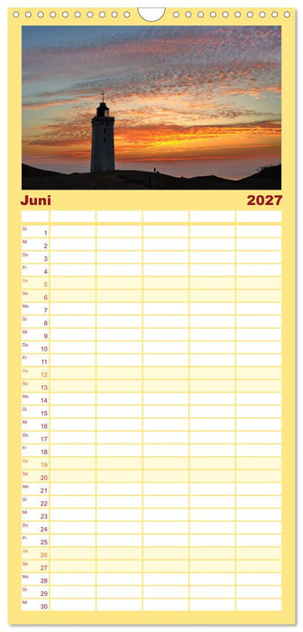 Leuchttürme PUR (CALVENDO Familienplaner 2027)