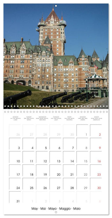 Québec (CALVENDO Calendrier mensuel 2027)