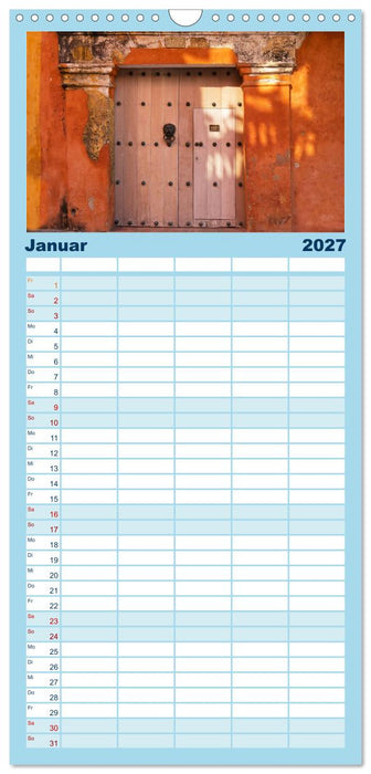 Kolumbien Impressionen (CALVENDO Familienplaner 2027)