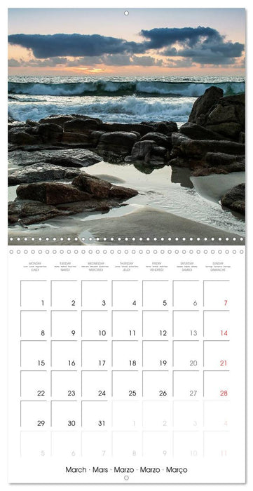 Bretagne Paysages côtiers (CALVENDO Calendrier mensuel 2027)