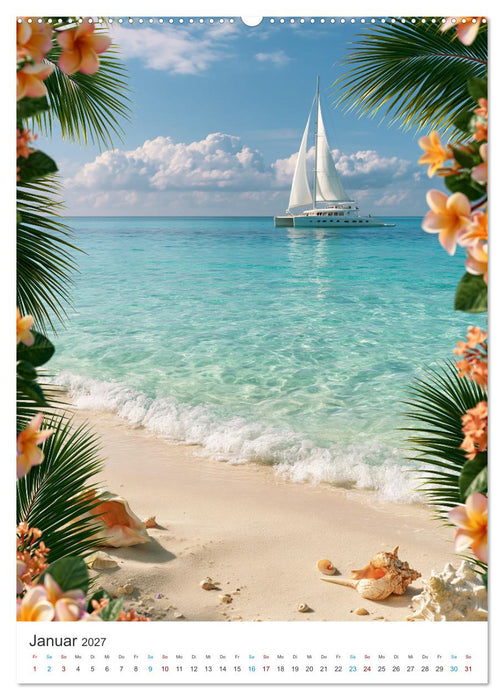 Sommer Paradies (CALVENDO Wandkalender 2027)