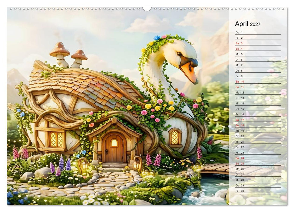 Tierische Fassaden (CALVENDO Wandkalender 2027)