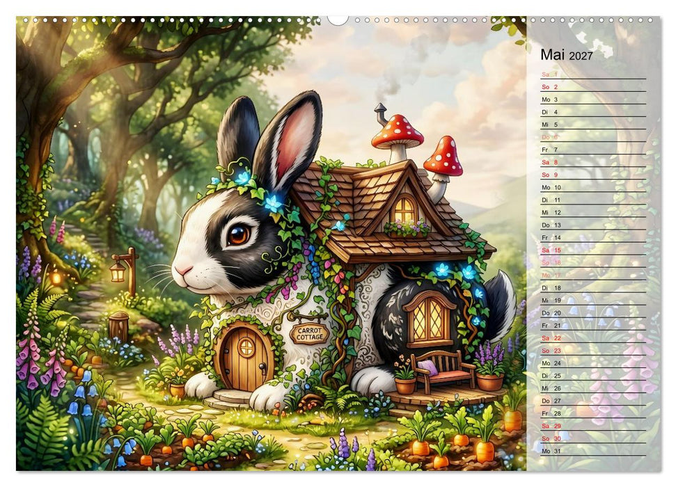 Tierische Fassaden (CALVENDO Wandkalender 2027)