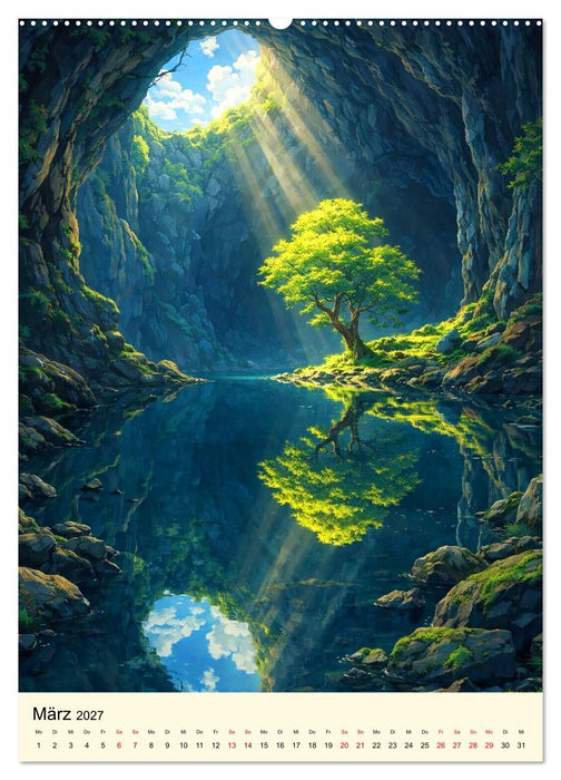 Stille Anime Sequenzen (CALVENDO Wandkalender 2027)