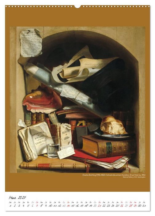 Trompe-l'œil - Die Kunst der Illusion. Kunstkalender (CALVENDO Wandkalender 2027)