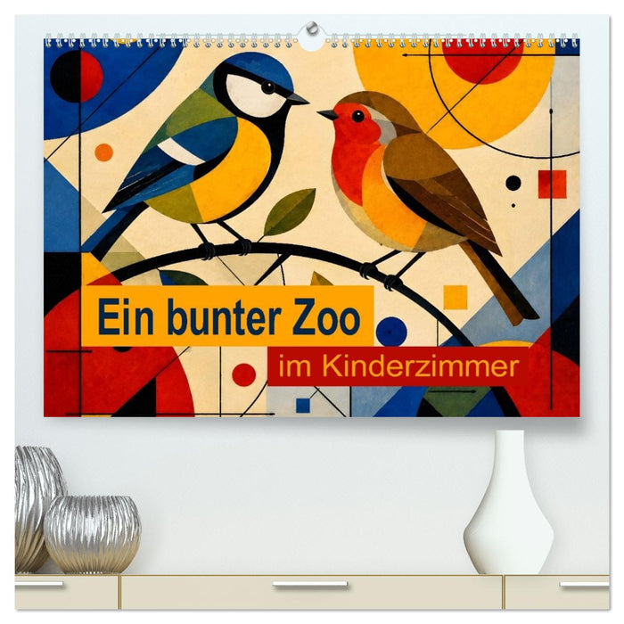 Ein bunter Zoo im Kinderzimmer (CALVENDO Premium Wandkalender 2027)