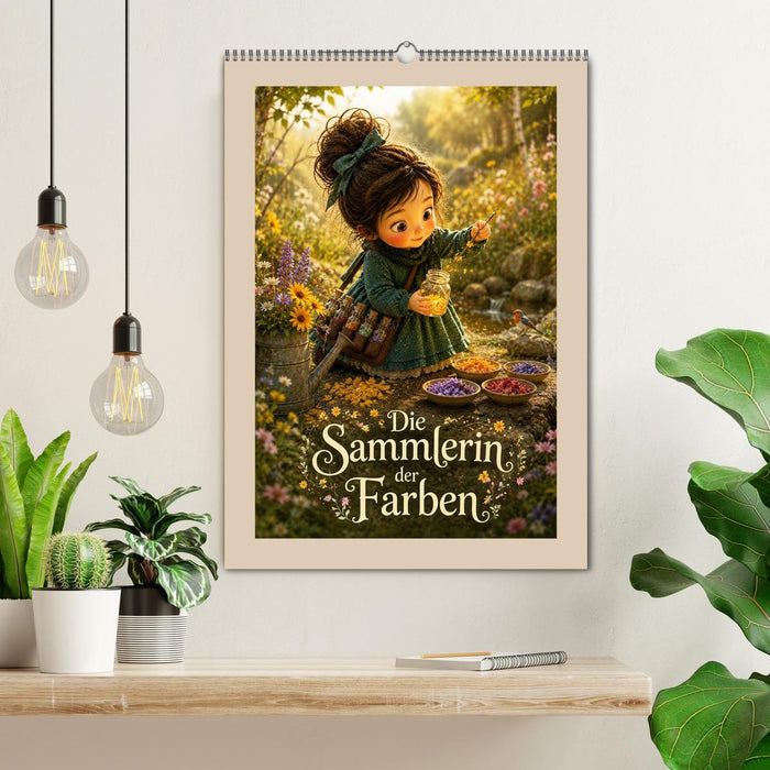 Die Sammlerin der Farben (CALVENDO Wandkalender 2027)