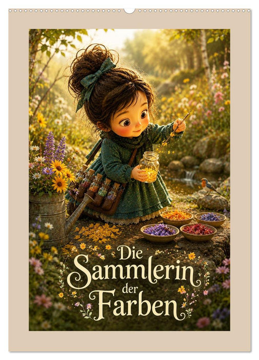 Die Sammlerin der Farben (CALVENDO Wandkalender 2027)