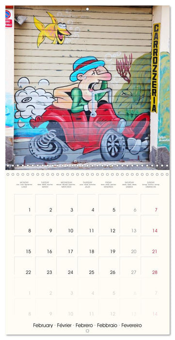 Street art - Walls of Imagination (CALVENDO Monthly Calendar 2027)