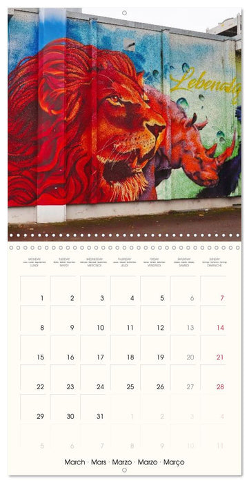 Street art - Walls of Imagination (CALVENDO Monthly Calendar 2027)