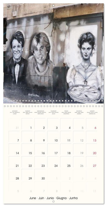 Street art - Walls of Imagination (CALVENDO Monthly Calendar 2027)