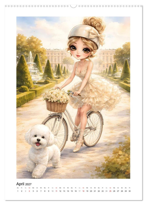 Cocos Tour de France (CALVENDO Premium Wandkalender 2027)