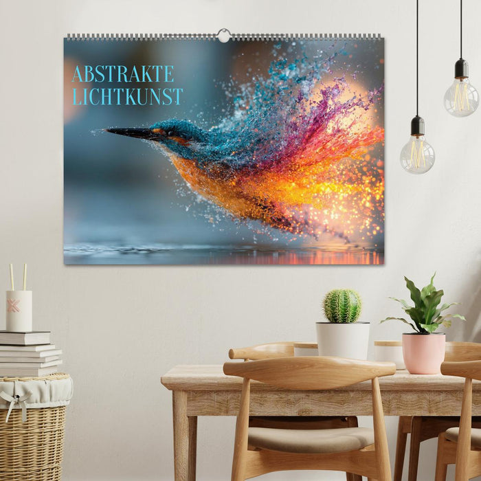 Abstrakte Lichtkunst (CALVENDO Wandkalender 2027)