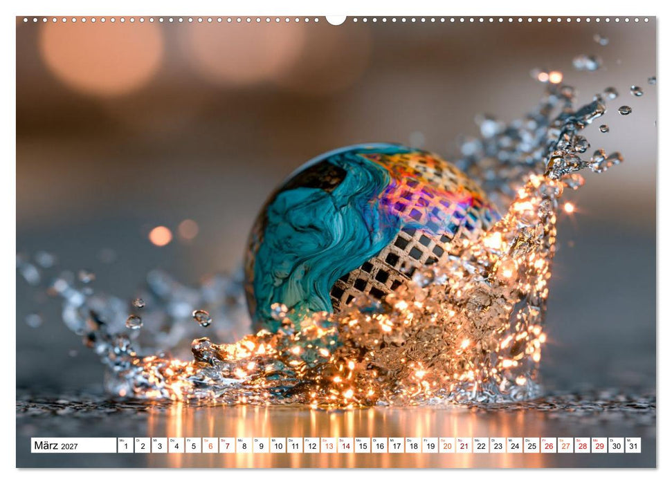 Abstrakte Lichtkunst (CALVENDO Wandkalender 2027)
