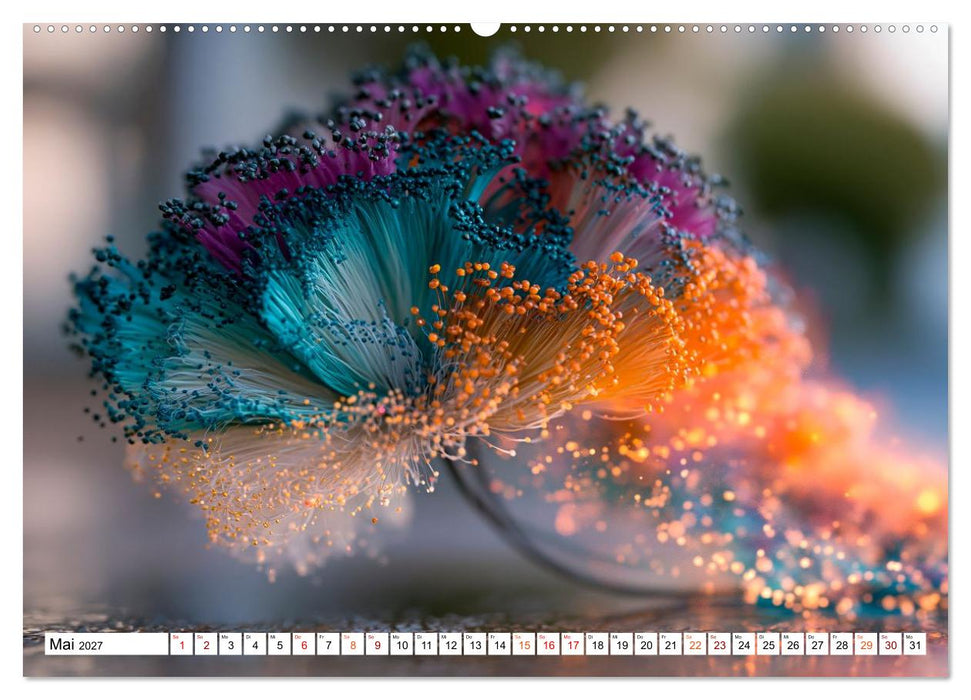 Abstrakte Lichtkunst (CALVENDO Wandkalender 2027)