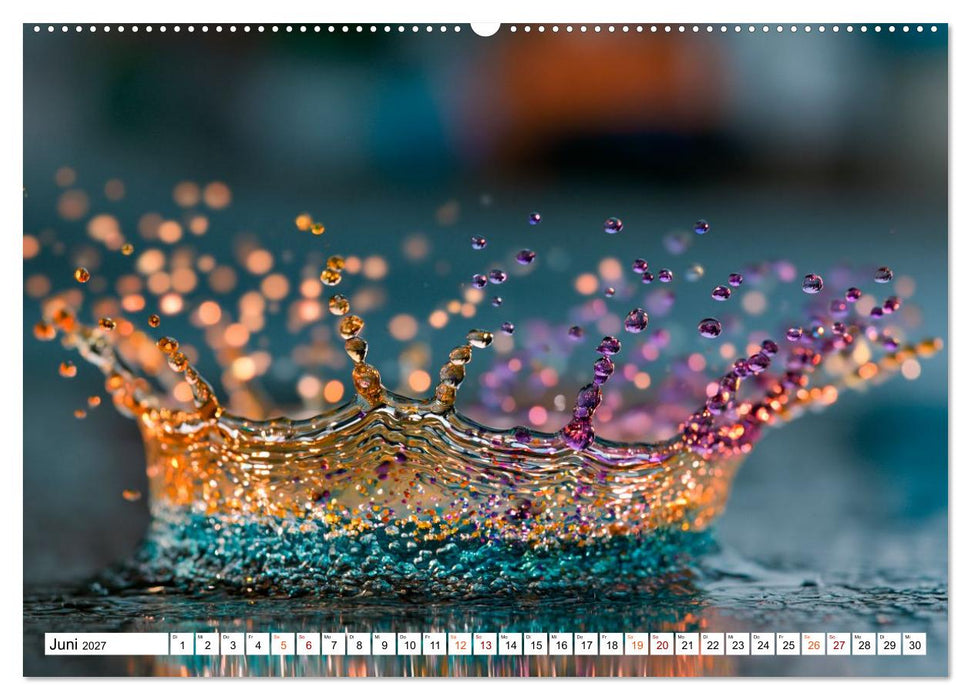 Abstrakte Lichtkunst (CALVENDO Wandkalender 2027)