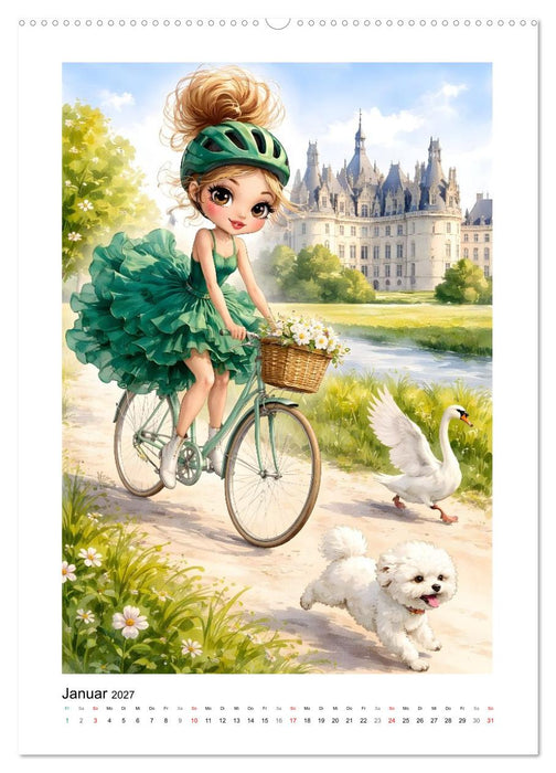 Cocos Tour de France (CALVENDO Wandkalender 2027)
