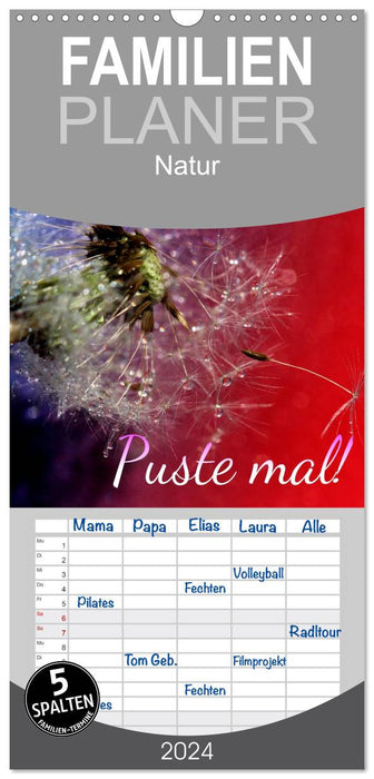 Puste mal! (CALVENDO Familienplaner 2027)