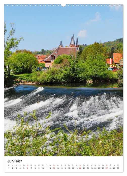 Gelnhausen Stadt vertikal (CALVENDO Premium Wandkalender 2027)