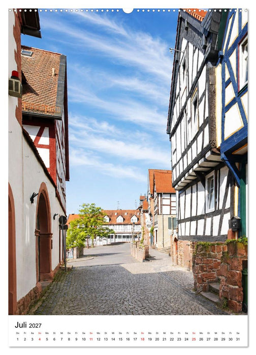 Gelnhausen Stadt vertikal (CALVENDO Premium Wandkalender 2027)