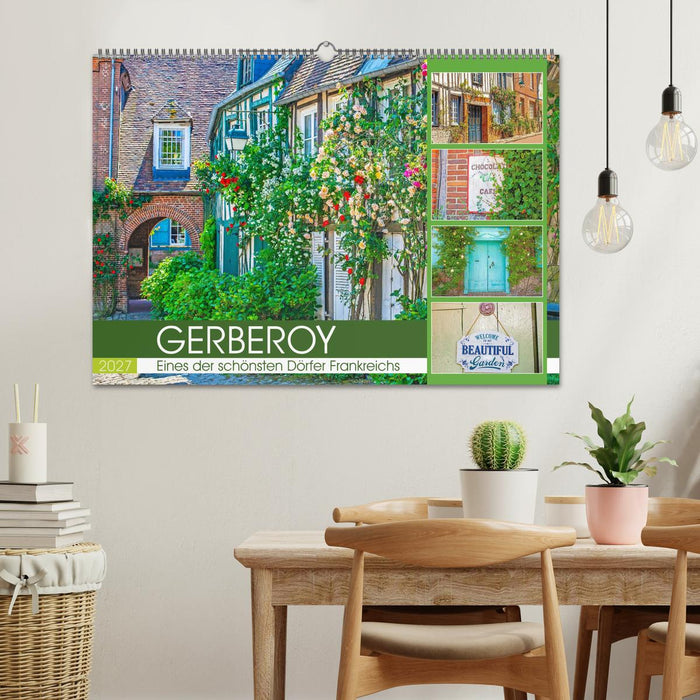 Gerberoy - Eines der schönsten Dörfer Frankreichs (CALVENDO Wandkalender 2027)